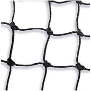 50 mm mesh polyethylene net - black colour - 5x5 m